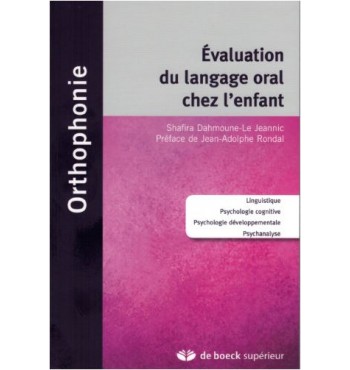 Evaluation du langage oral chez l'enfant