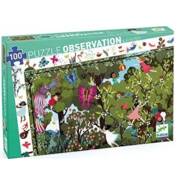 Puzzle observation - Jeux au jardin