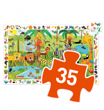 Puzzle 35 pièces - La jungle