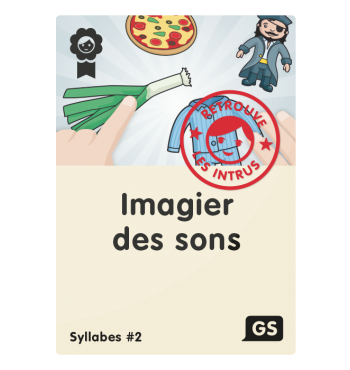 Imagier des sons - Syllabes GS2