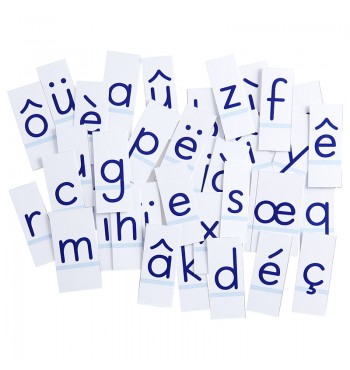 Lettres magnétiques script