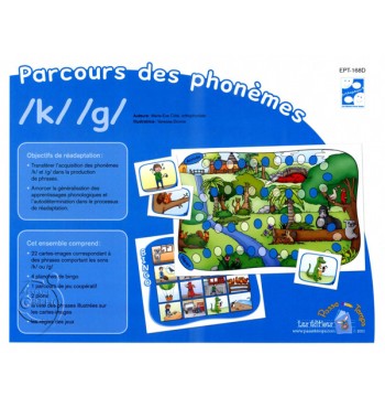 Parcours des phonèmes /k/ et /g/