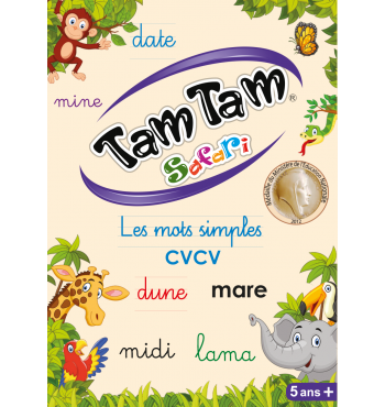 Tam Tam Safari - Les mots simples CVCV