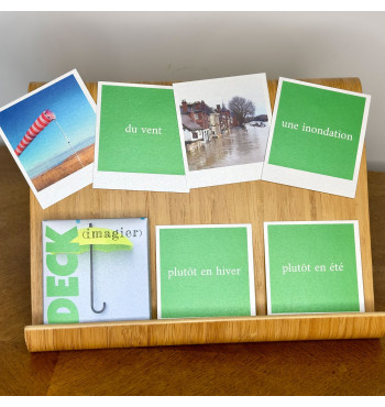 Imagier Parlons météo - Deck