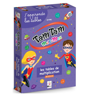 Tam tam Multimax - Les tables multiplication de x2 à x12